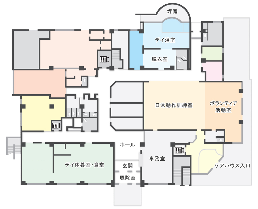 1F平面図