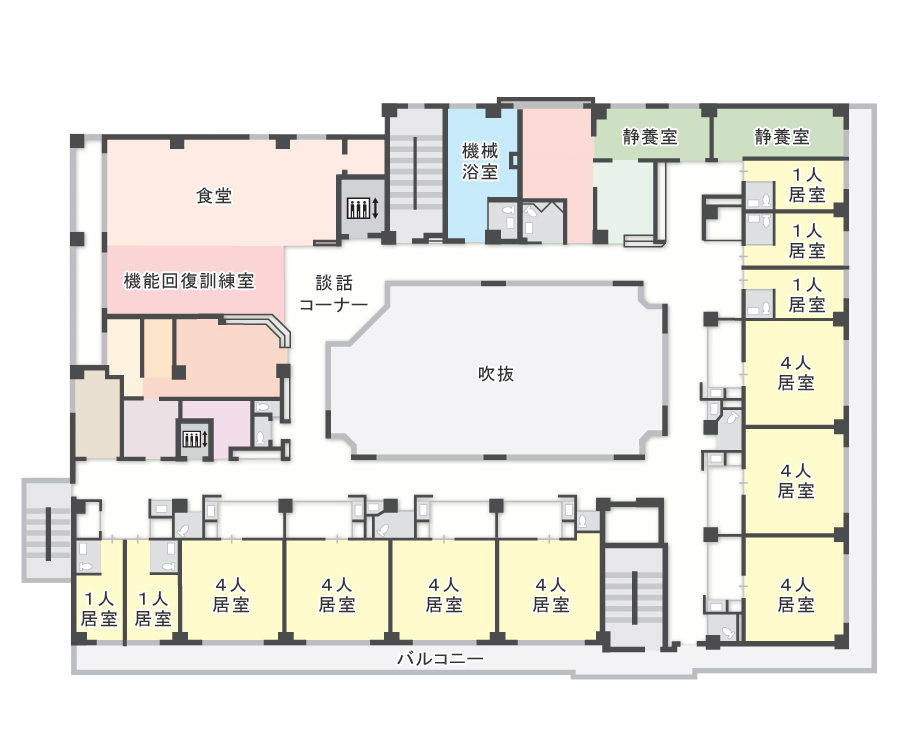 3F平面図